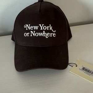 New York or Nowhere Brown Cap